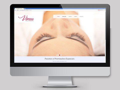 Salão Vênus - Website